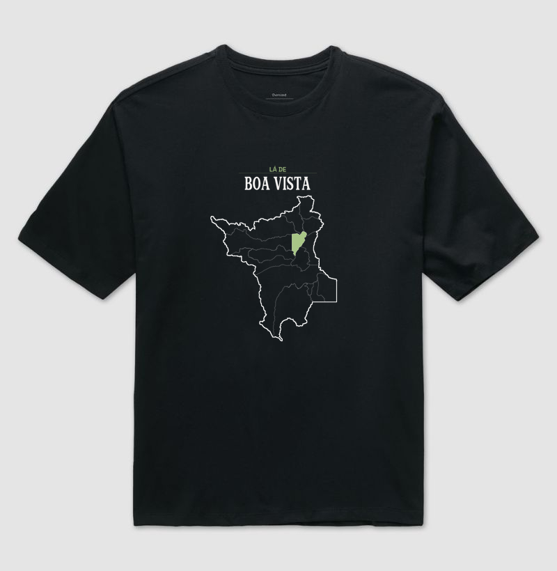 Boa Vista | Território RR - Camiseta Oversized