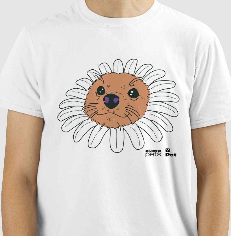 Camiseta - Cachorro Margarida 