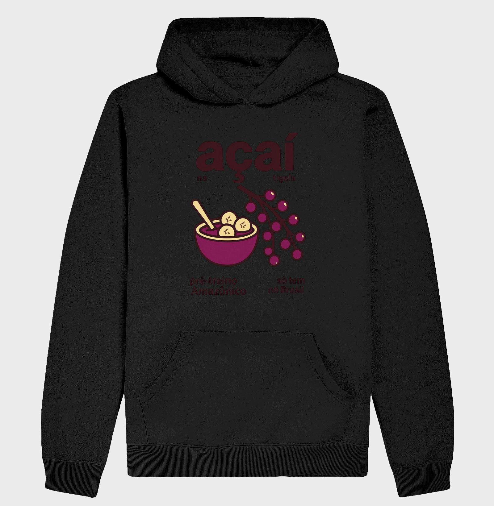 Açaí na Tigela - Hoodie Moletom