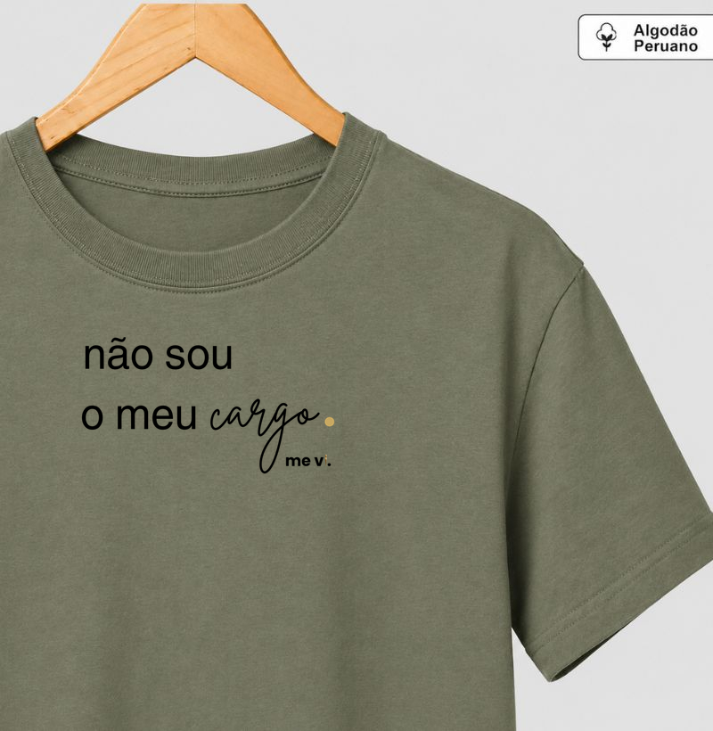 eu não sou o meu cargo.