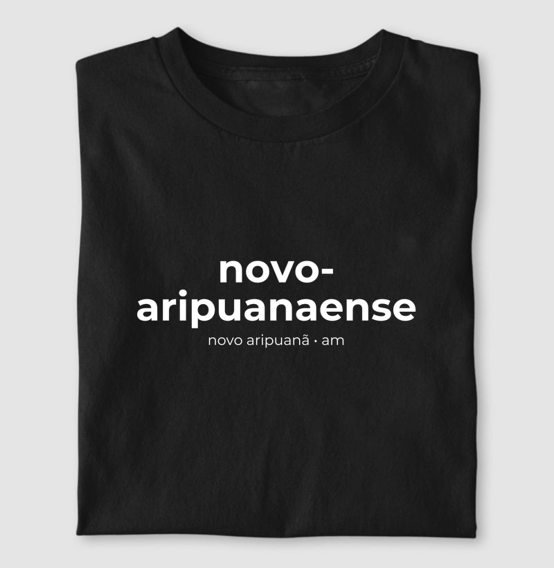 Novo-Aripuanaense | Gentílico AM - Camiseta