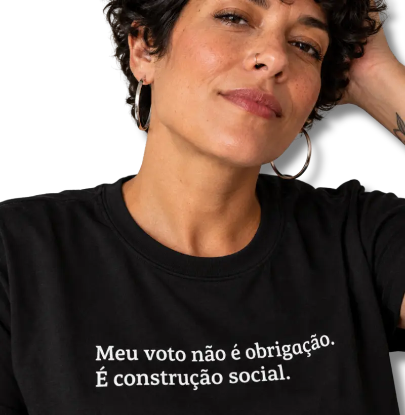 Meu voto não é obrigação...