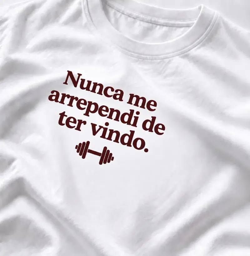 Nunca me arrependi de ter vindo