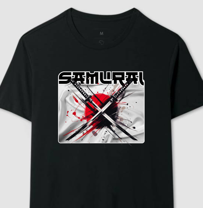 SAMURAI - Bandeira e Katanas
