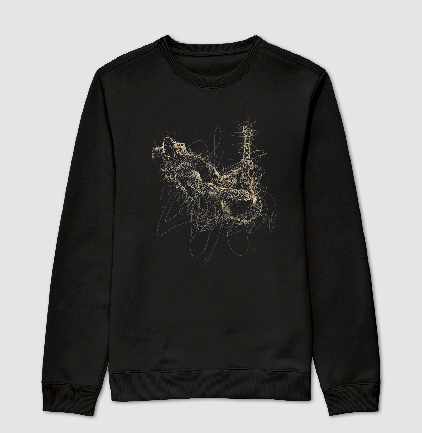 Guitar God Silhouette