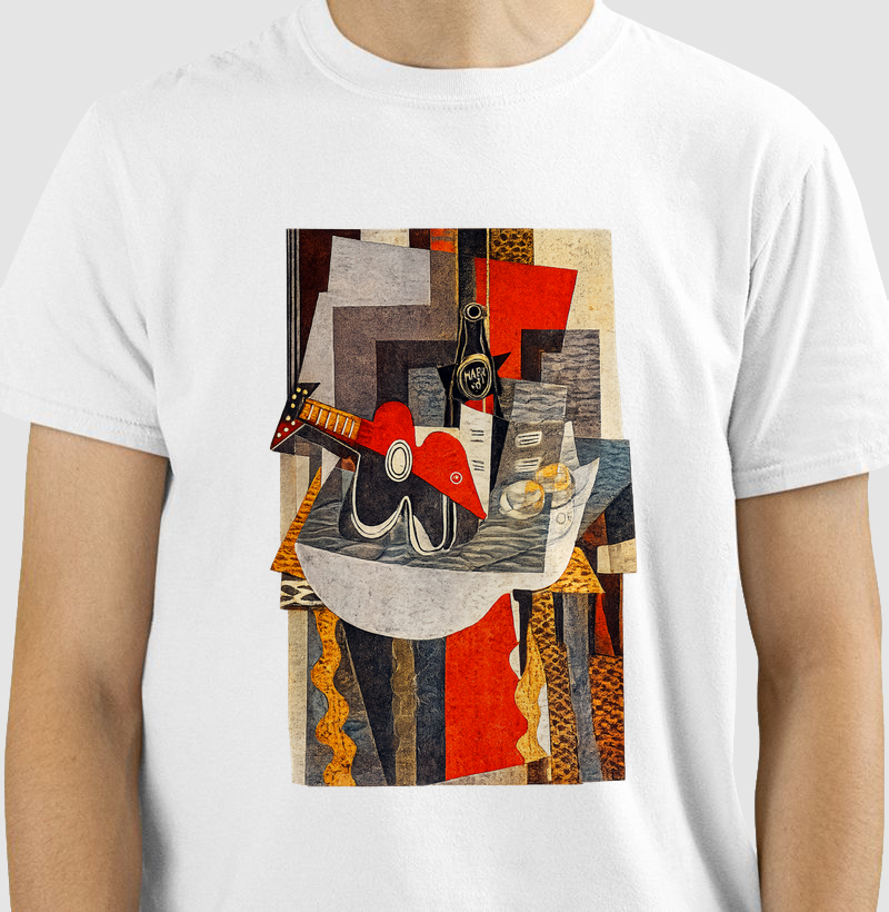 Cubismo Braque Guitarra 