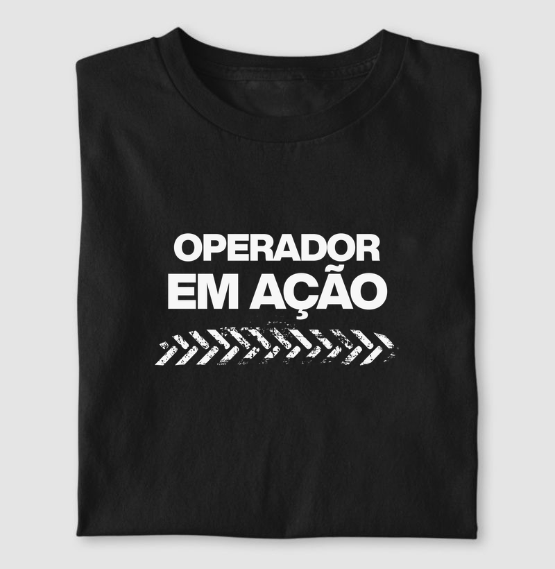 operador em ação
