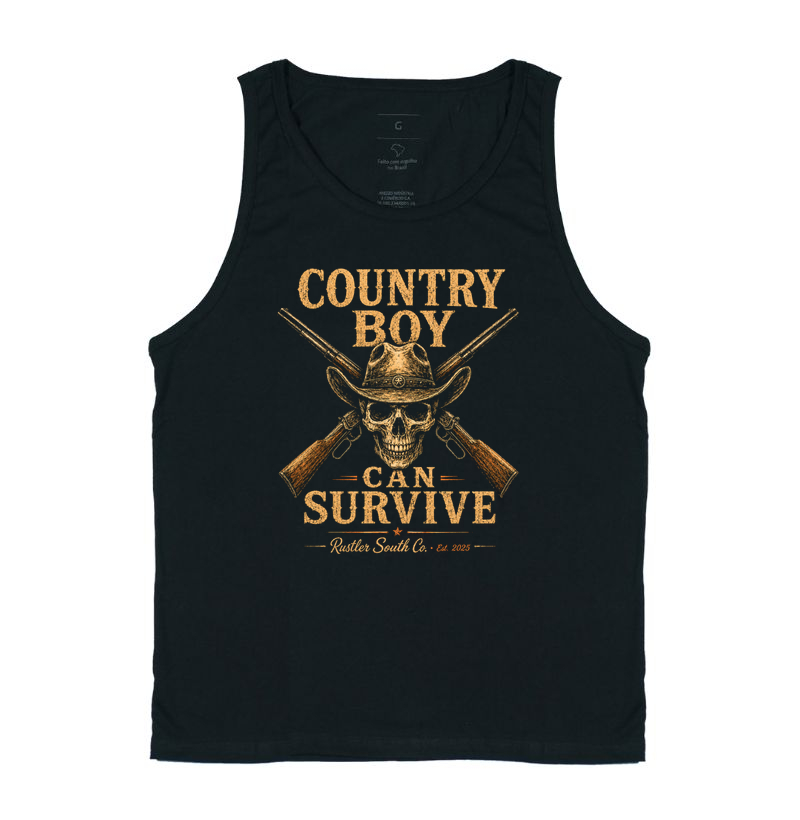 Camiseta Country Boy Can Survive