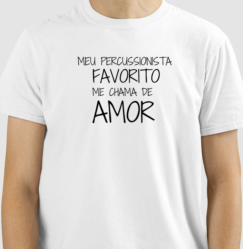 Meu percussionista favorito me chama de amor