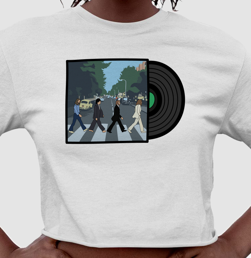 Cropped Inspiração Beatles Abbey Road