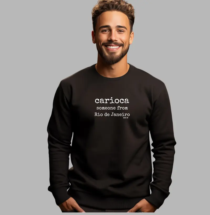 CARIOCA EM BRANCO | PRETO