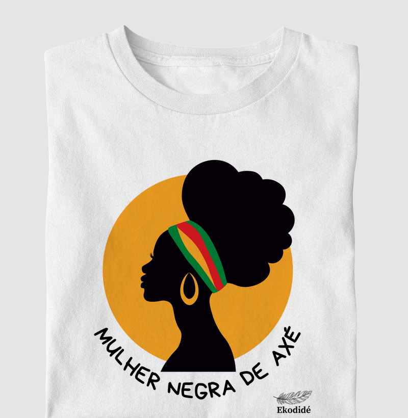 Mulher negra de axé