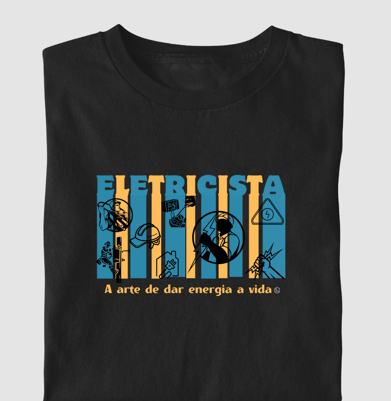 Camiseta para Eletricista 