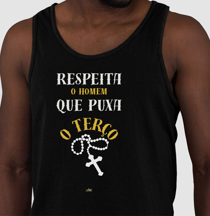 Respeita o homem que puxa o terço