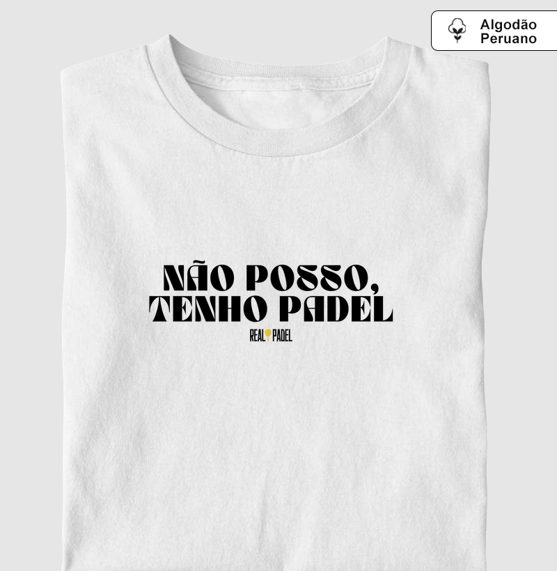 Não posso, tenho padel