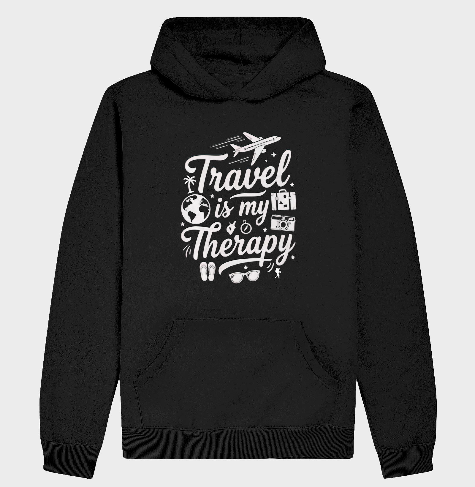 Camiseta Travel Is My Therapy | Excursionista