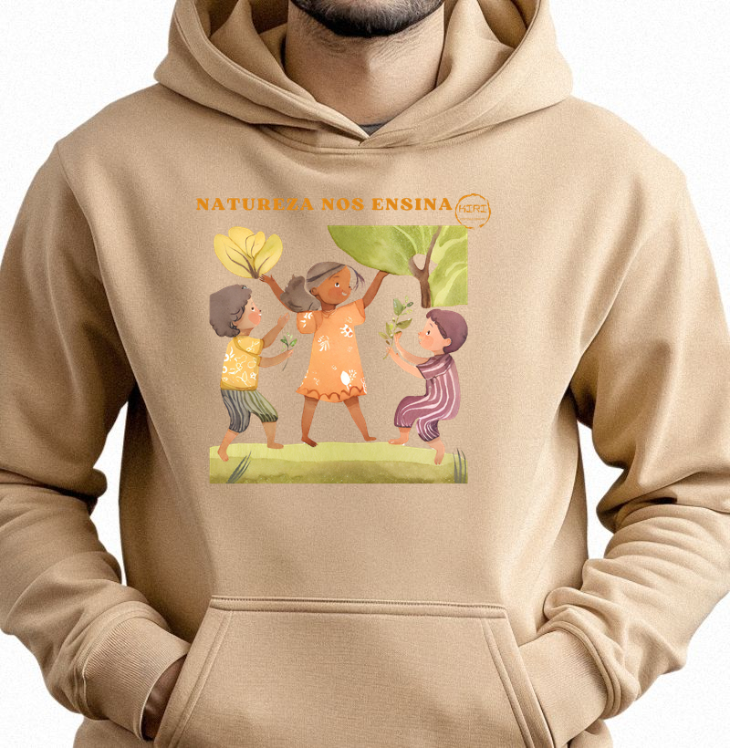 Moletom Capuz KIRI - Natureza Nos Ensina