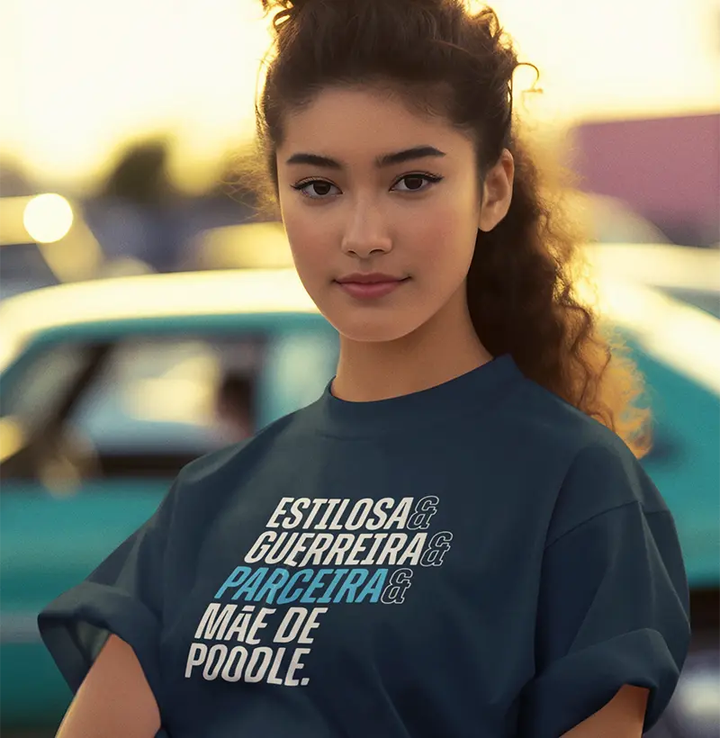 Camiseta Mãe de Poodle