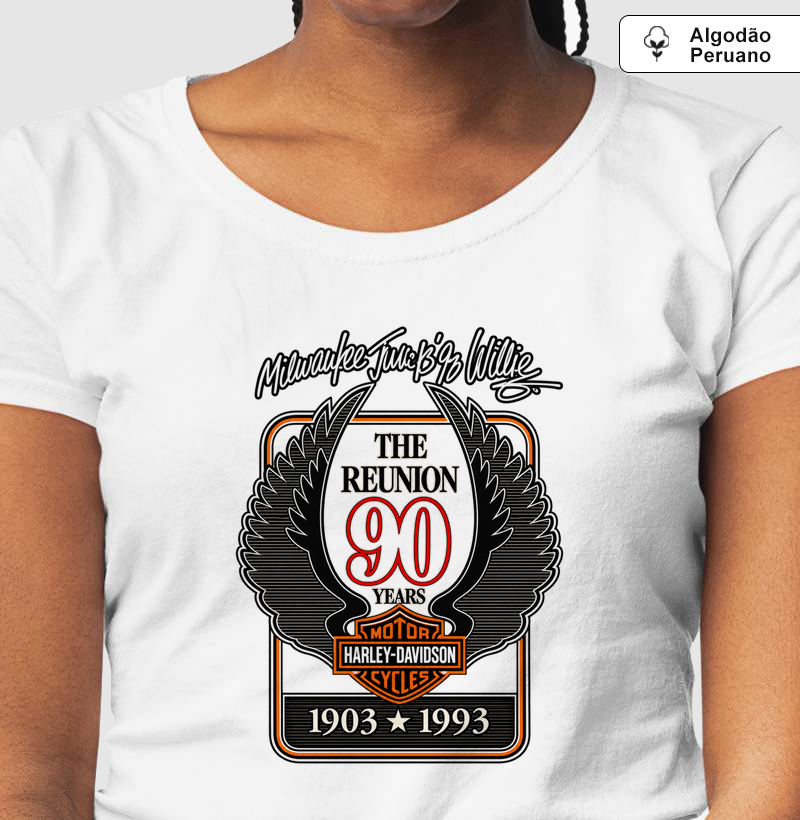Camiseta HD 90 Years Reunion