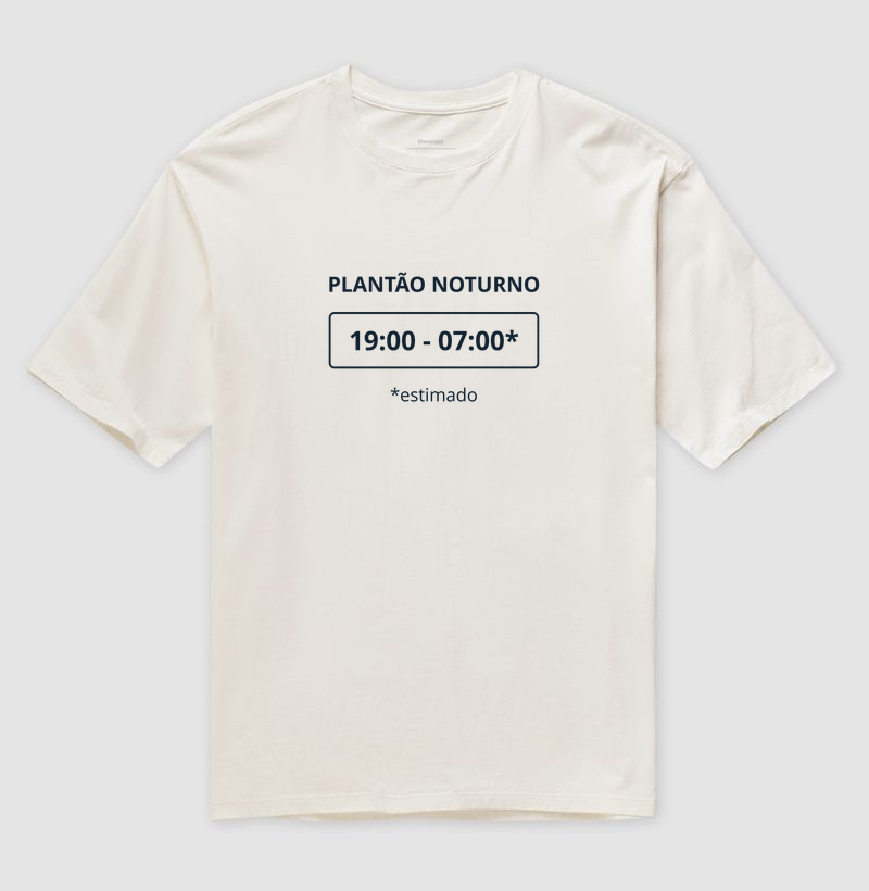 Plantão noturno teoricamente