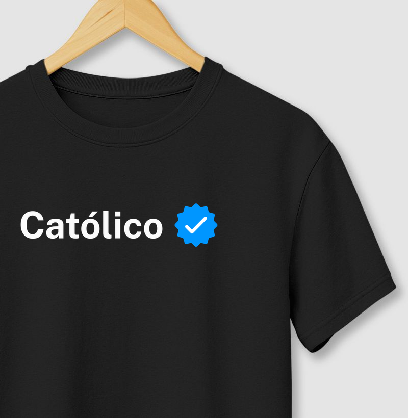 Camiseta Católico Verificado