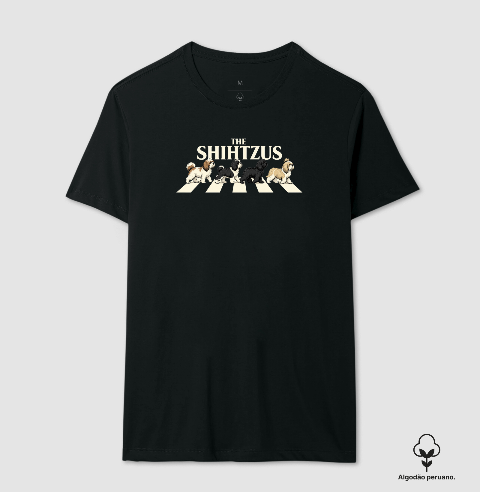 The Shih Tzus - Camiseta Algodão Peruano