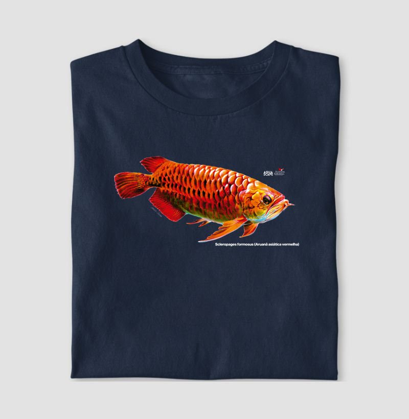 Scleropages formosus (Aruanã asiática vermelha)