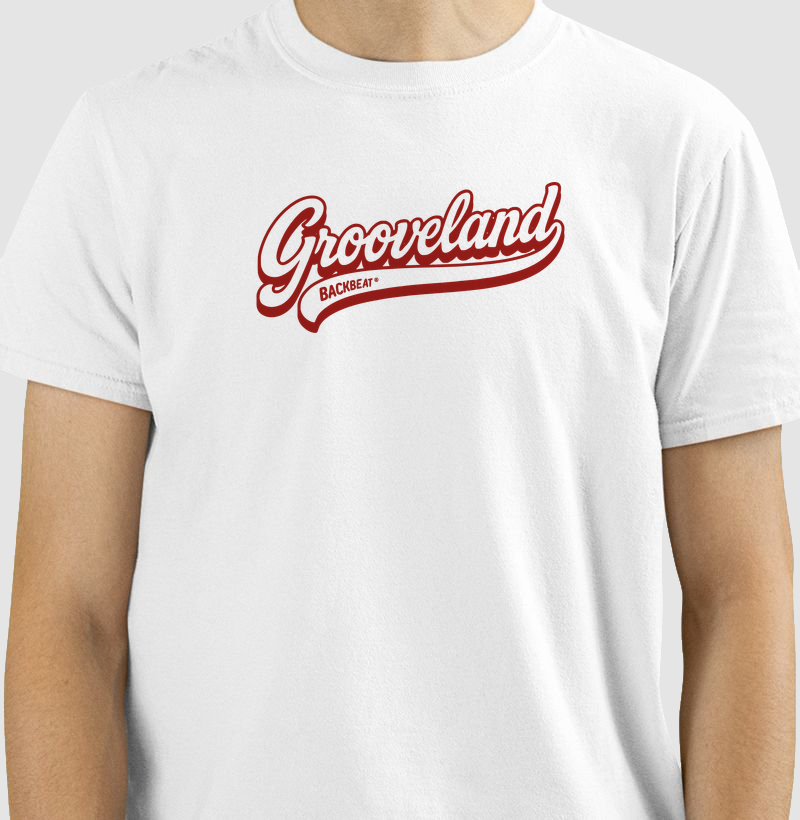 Camiseta de baterista Grooveland Red | Backbeat Classic - Cores