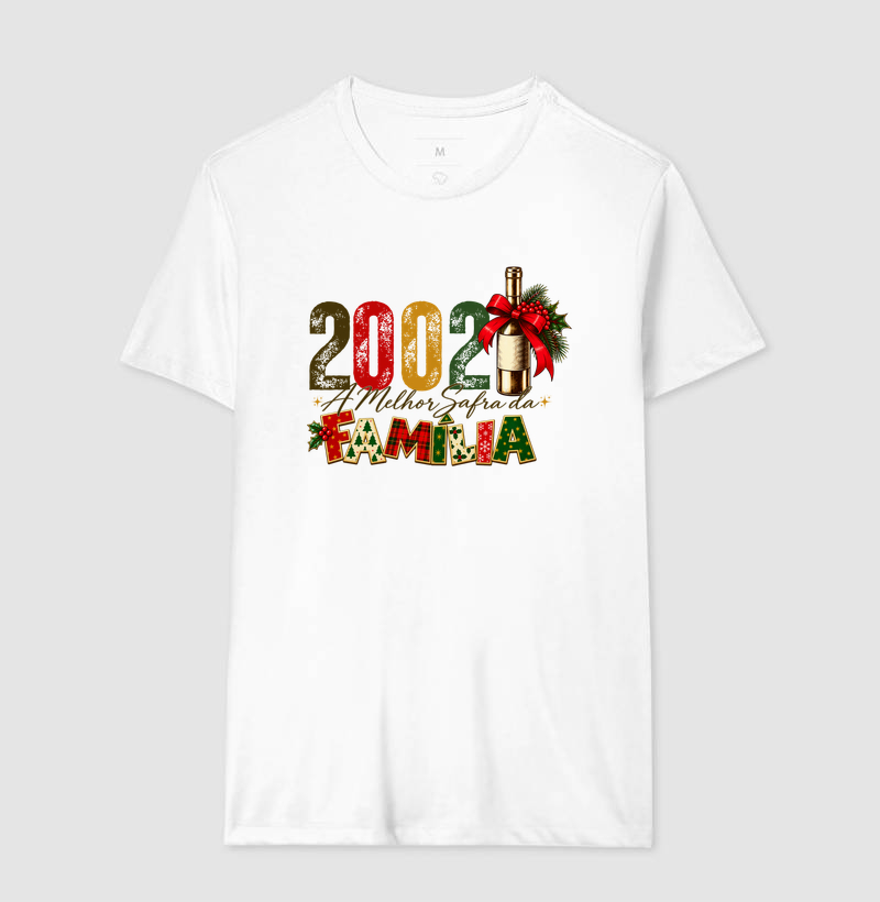 Camiseta Algodão Peruano A Melhor Safra da Família 2002