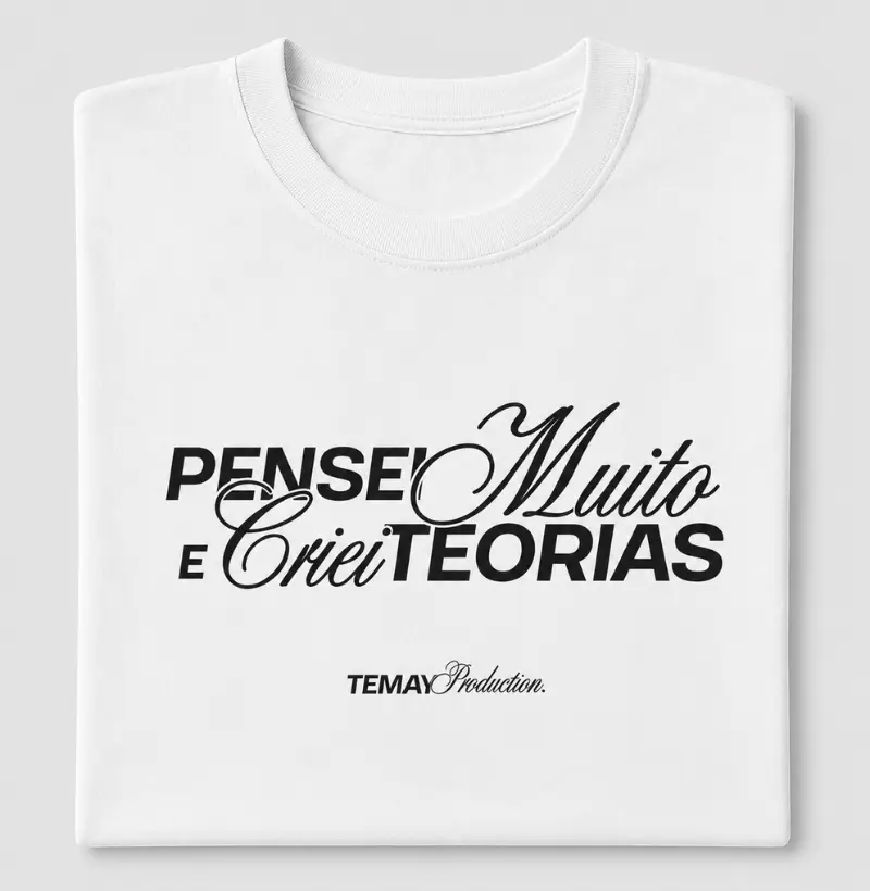 Pensei Muito e Criei Teorias 🧠
