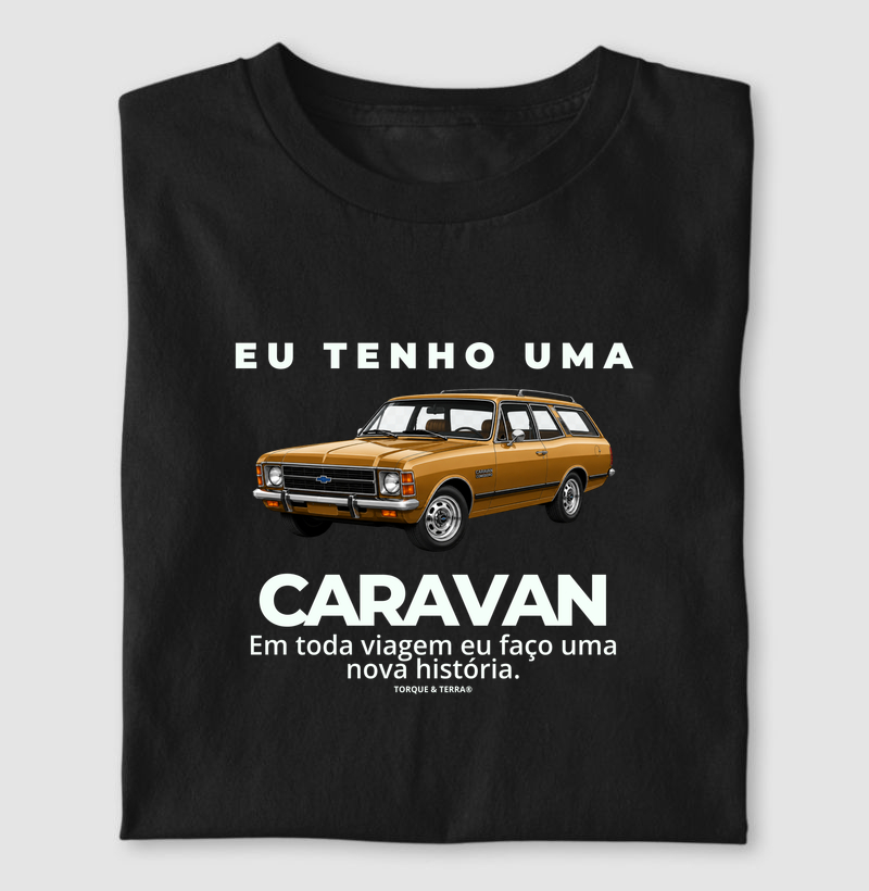 Eu tenho uma caravan ocre