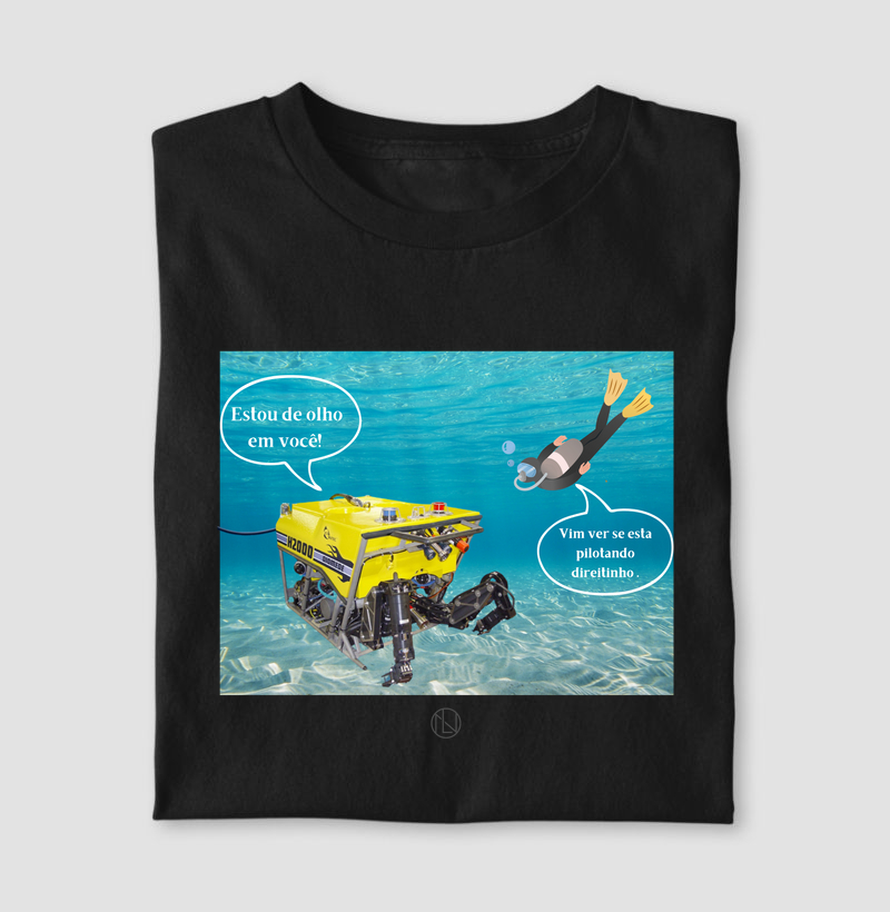 Camiseta Piloto ROV x Mergulhador