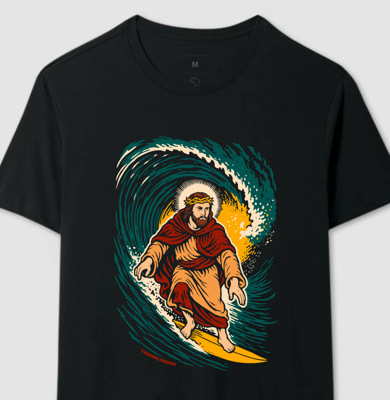 Surfing jesus