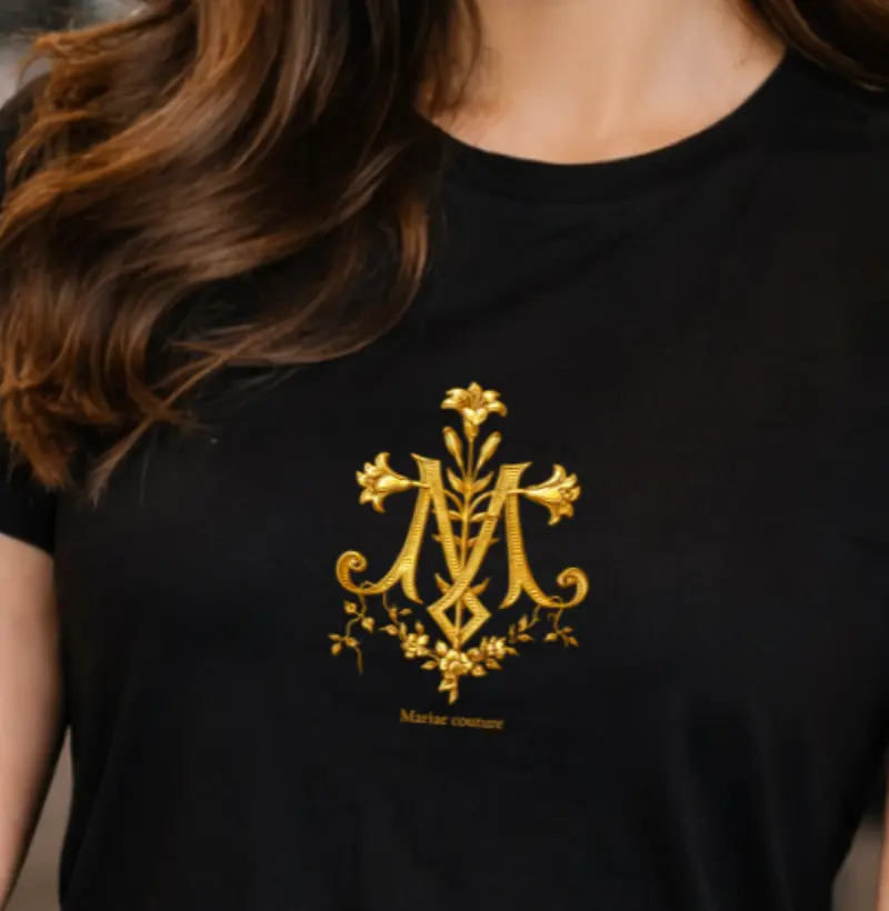 Camiseta Maria monograma