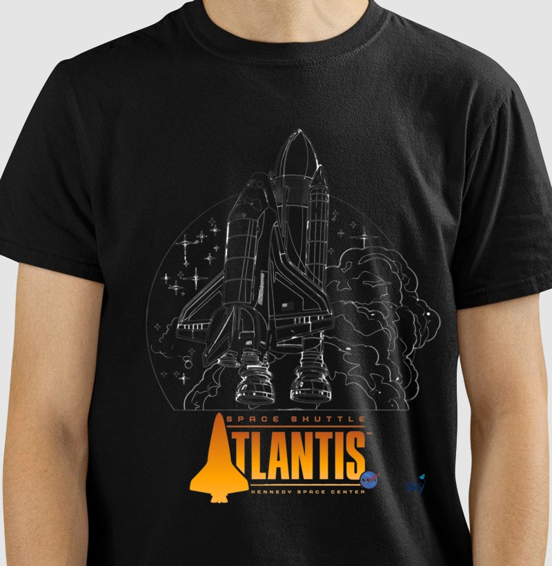 Camiseta - Space Shuttle Atlantis