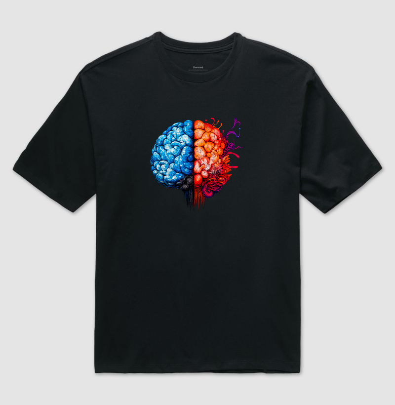 Camiseta - "2 Brains"