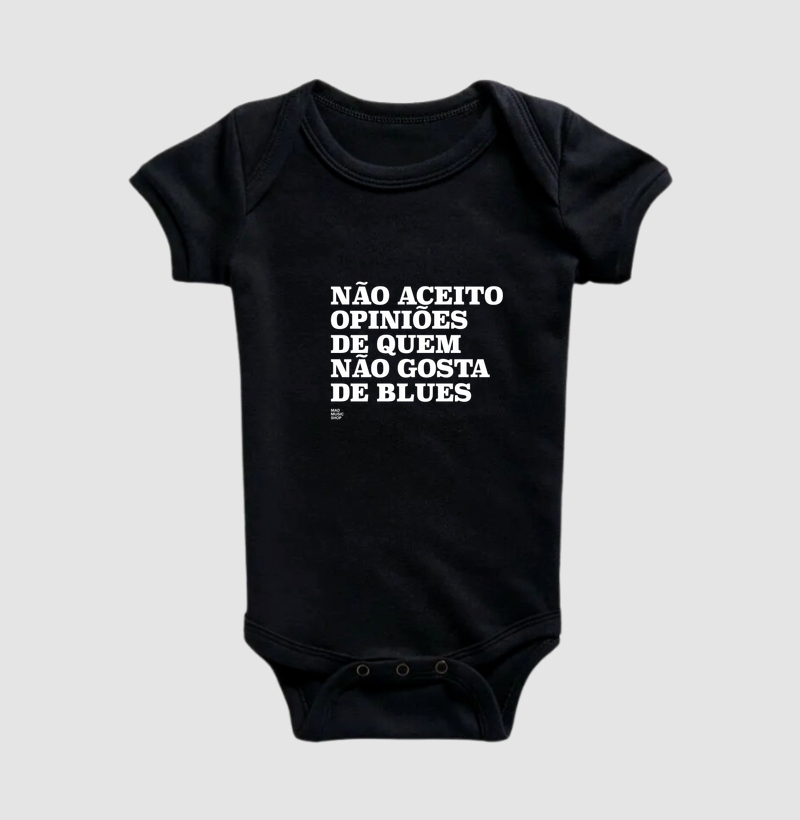 Não aceito opiniões - Blues