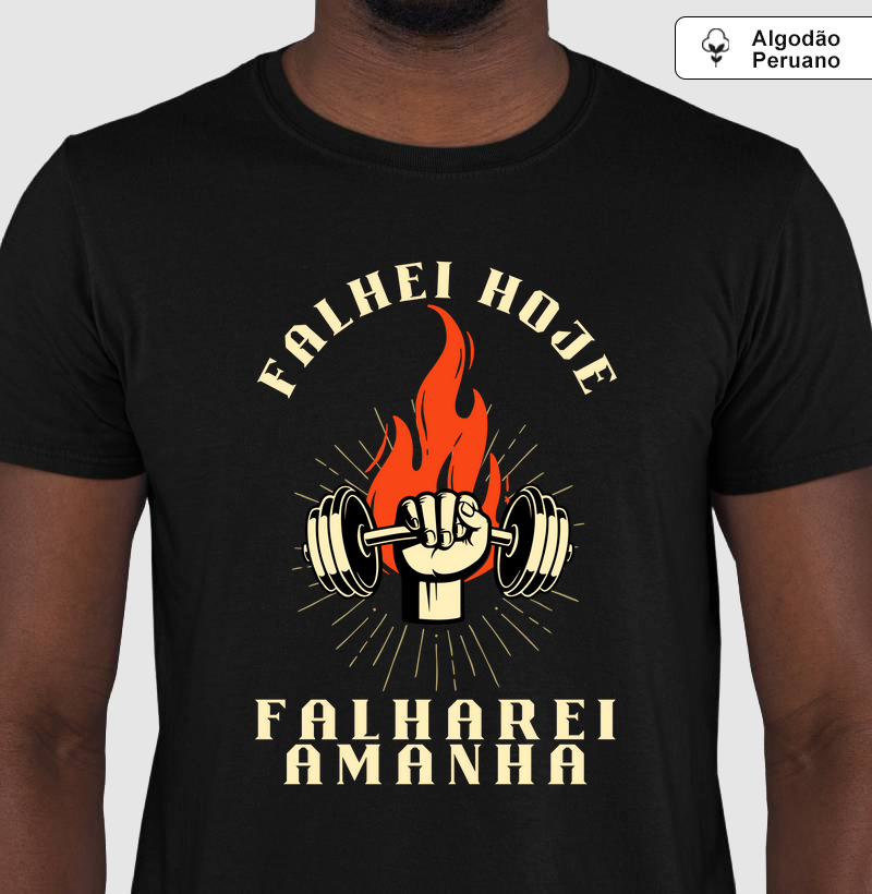 Falhei hoje, falharei amanhã