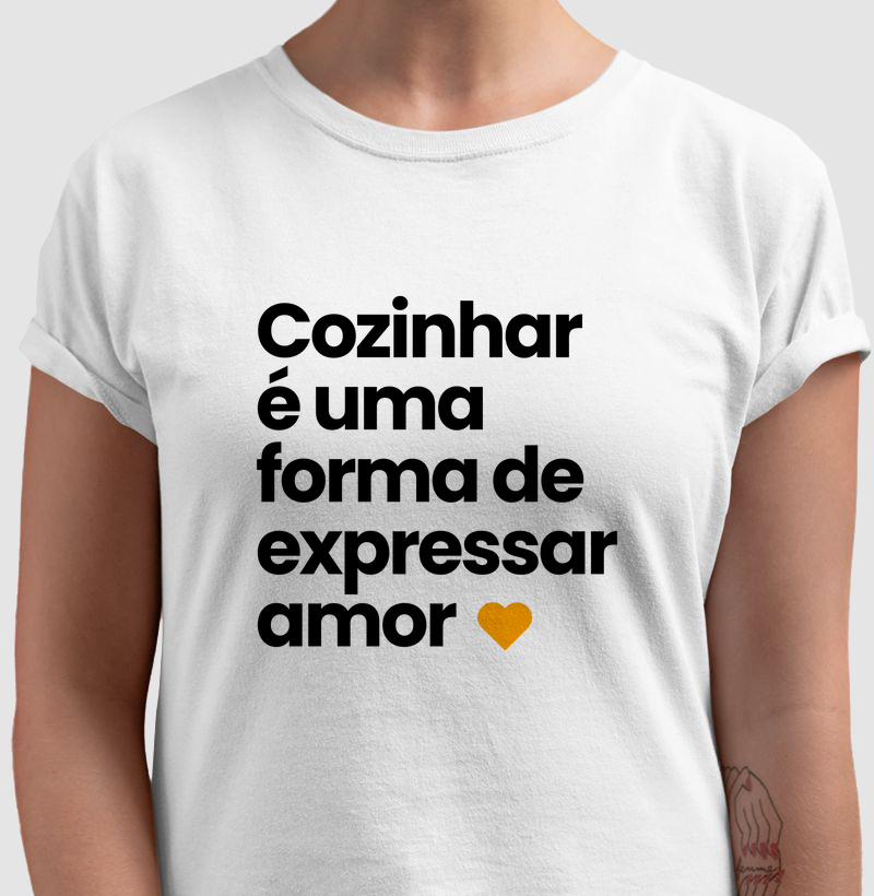 Cozinhar é amor