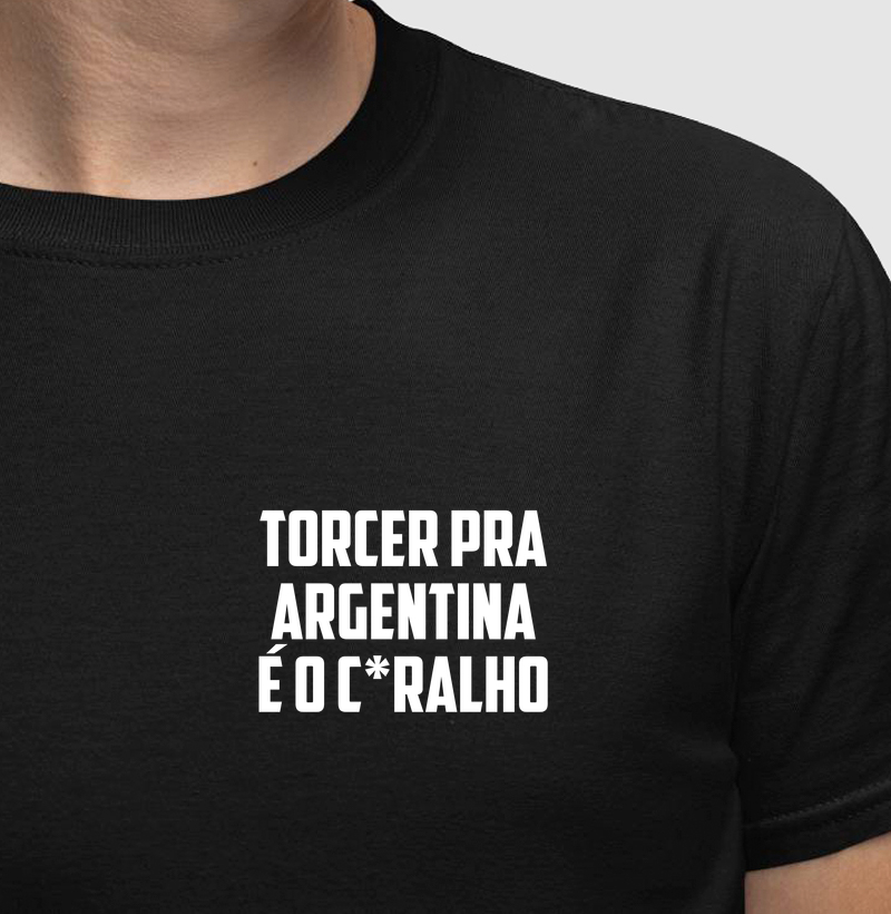 Torcer pra argentina é o c*ralho