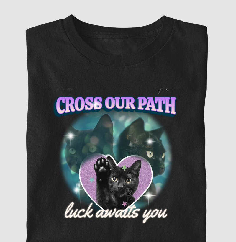 Cruze nosso caminho, sorte te espera