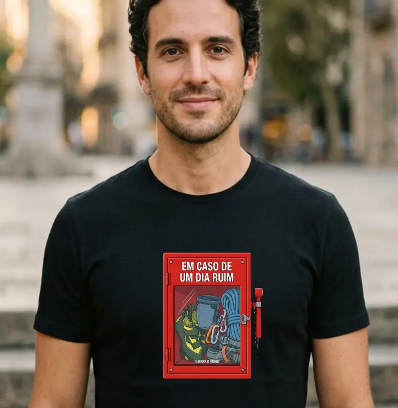 Camiseta Falésia & Magnésio | Em Caso de Dia Ruim