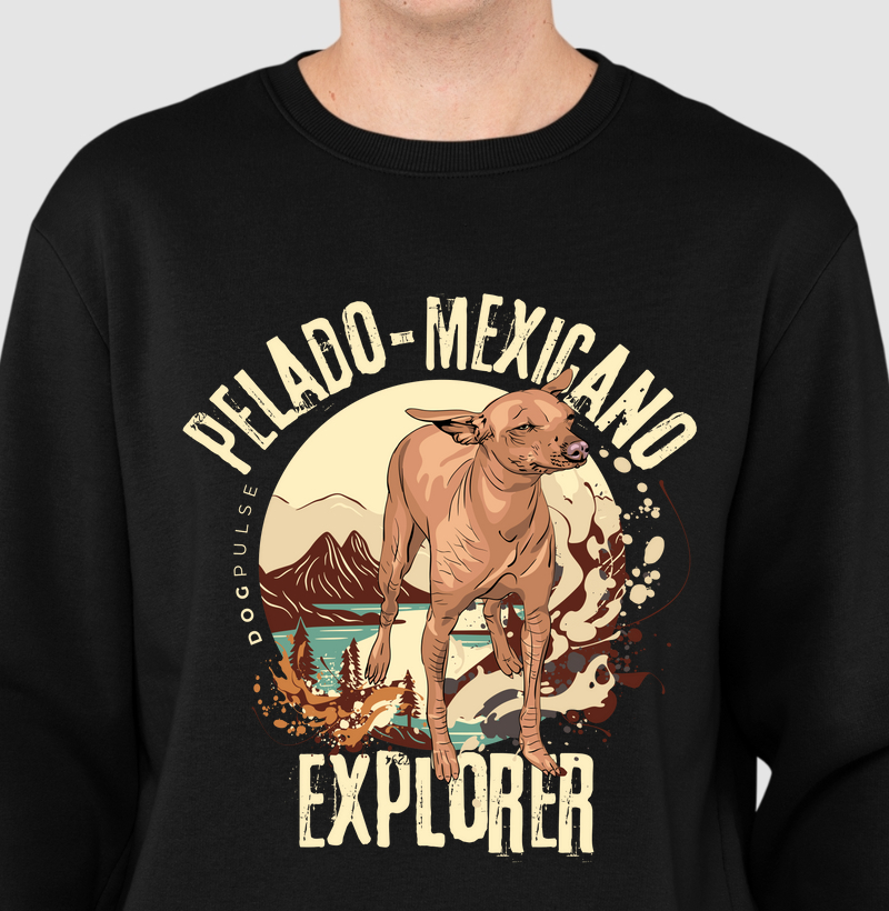 Suéter Moletom Dog Pulse Pelado Mexicano Explorer – Ancient Nomad