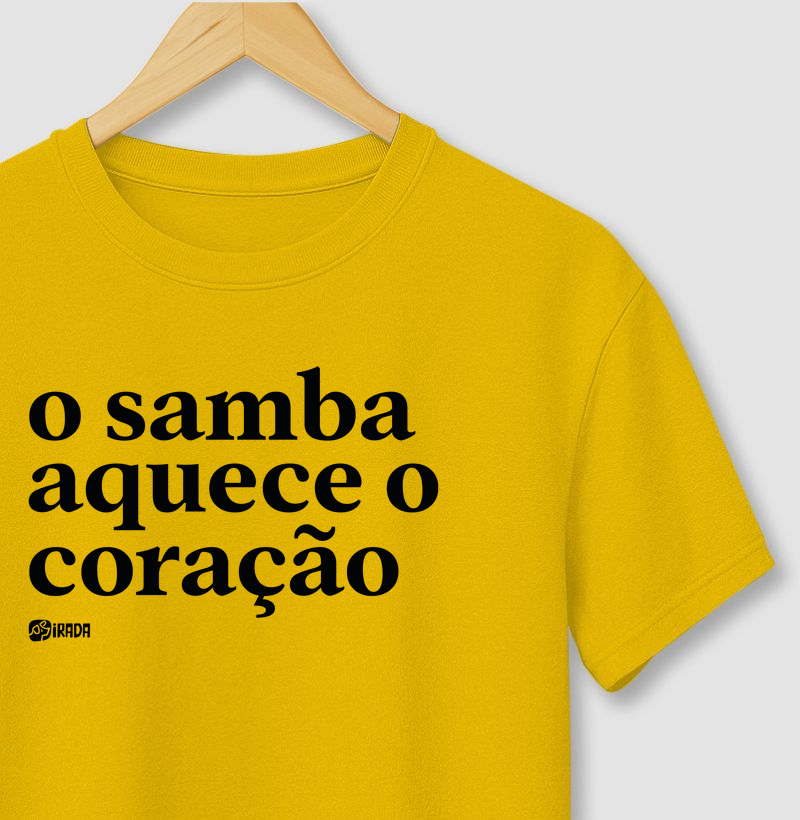 O samba aquece o coração
