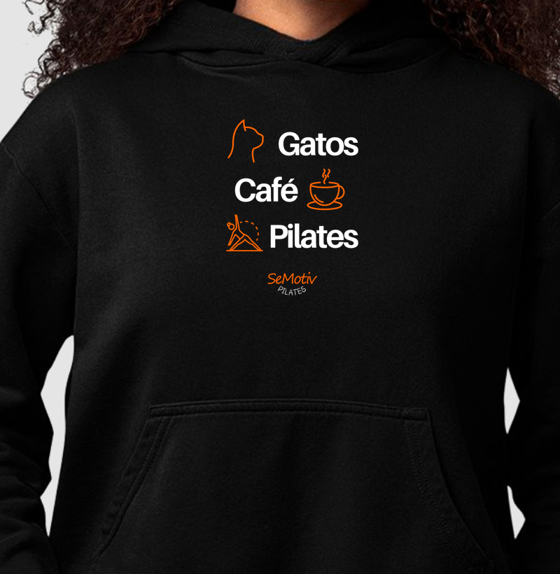 Gatos, café e pilates