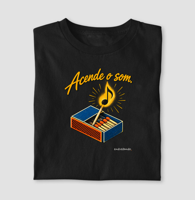 Camiseta Acende o som