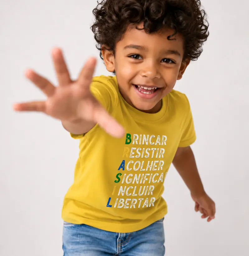Camiseta Mini | Brasil 
