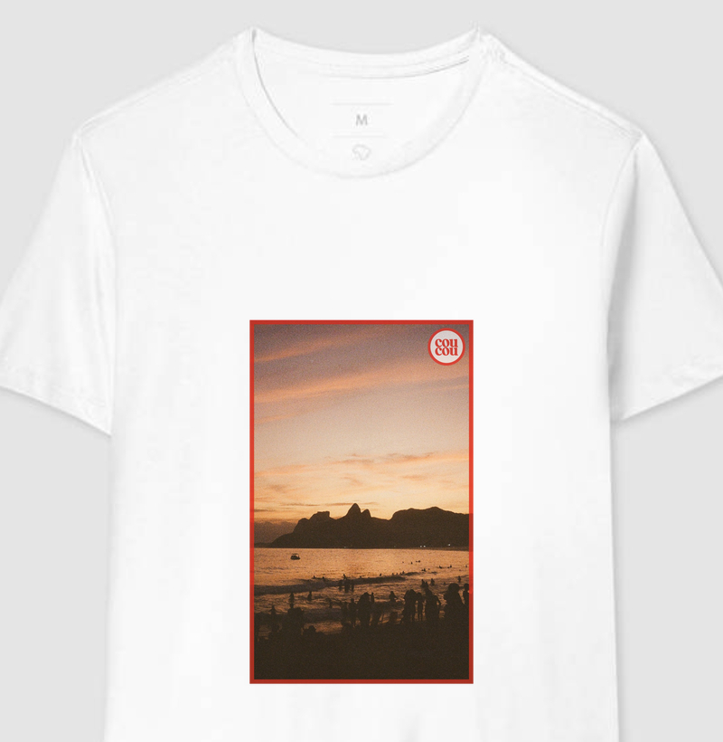 Le coucher de soleil à Ipanema