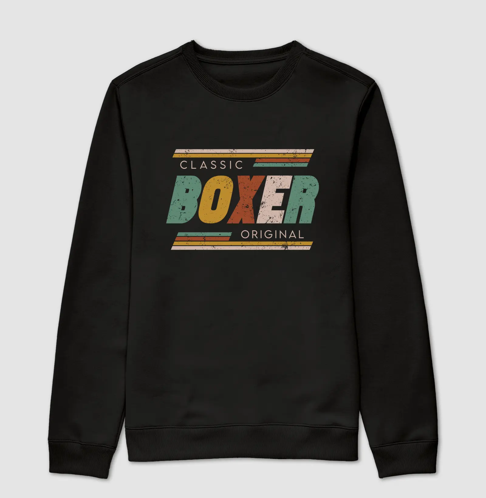 Suéter Moletom Boxer Vintage