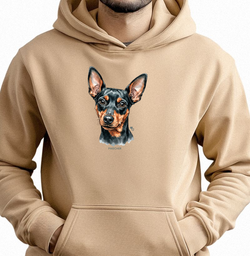 Cães - Pinscher - Moletom Hoodie